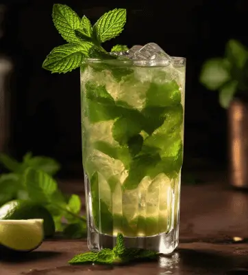 Colorful mocktails served at Nexus Point Café